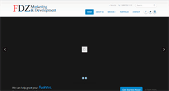 Desktop Screenshot of fdzmarketing.com